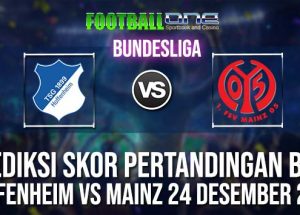 Prediksi HOFFENHEIM vs MAINZ 24 DESEMBER 2018 GERMAN BUNDESLIGA